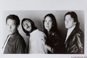 1980—Linda's dream band: withGreg Pecknold, Donnie Teesdale and Dudley Hill